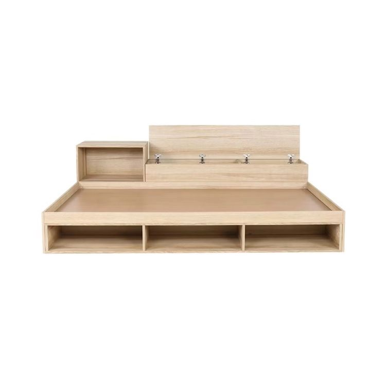 Koncept Furniture เตียง 3.5 ฟุต KC-PLAY รุ่น FANTASY สีไม้อ่อน (148 X 203 X 60 ซม.)  แบรนด์ KONCEPT FURNITURE (Used) รูปที่ 8