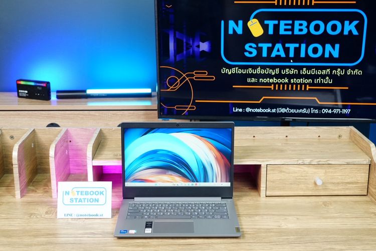 Lenovo IdeaPad 3 i5-1135G7 Ram8 SSD512 จอ14.0 FHD สเปคทำงานทั่วไป บางเบาเหมาะกับการพกพา  ราคา 7,990 .- รูปที่ 2