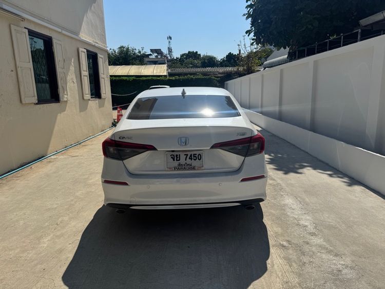 Honda Civic 2022 1.5 Turbo EL+ Sedan เบนซิน ไม่ติดแก๊ส เกียร์อัตโนมัติ ขาว รูปที่ 4