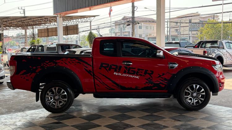 Ford Ranger 2019 2.2 Hi-Rider XLT Pickup ดีเซล ไม่ติดแก๊ส เกียร์ธรรมดา แดง รูปที่ 4