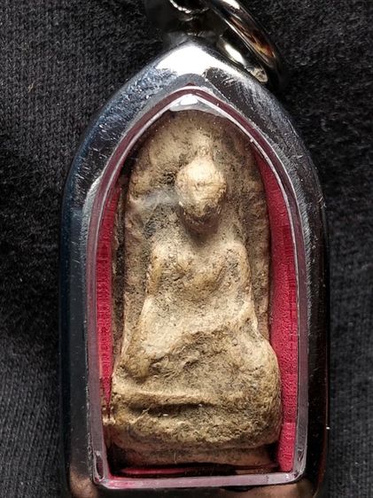 ❌ปิดครับ❌พระรอดลำพูนพิมพ์ตื้นเนื้อโทนขาวไม่ได้ล้างครับ รูปที่ 3