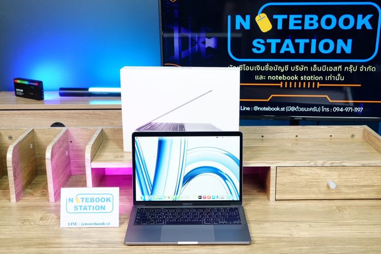 Macbook Pro 13 (2020) Touchbar Core i5 Ram16 SSD512 จอ13.3 นิ้ว Cycle count 460 ครั้ง ขายเพียง 12,590.- รีเซ็ตพร้อมใช้งาน รูปที่ 2