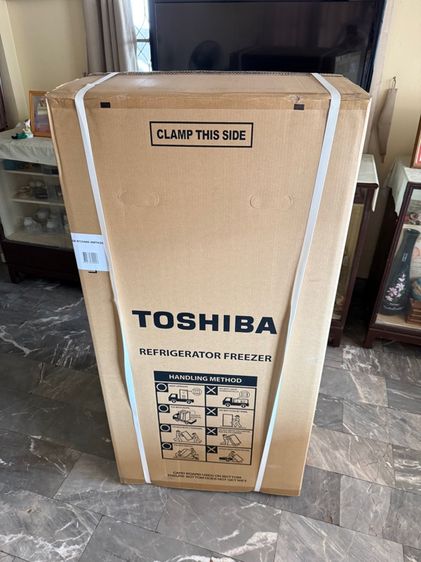 ตู้เย็น 2 ประตู ตู้เย็น Toshiba 2 ประตู 6.4 คิว รุ่น(GR-RT234WE-DMTH) ของใหม่มือ1 (Homepro)