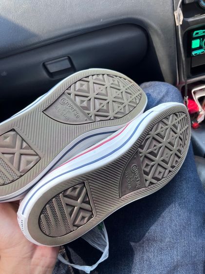 Converse chuck Taylor all star มือสอง สีขาว ของแท้ สภาพดี รูปที่ 5