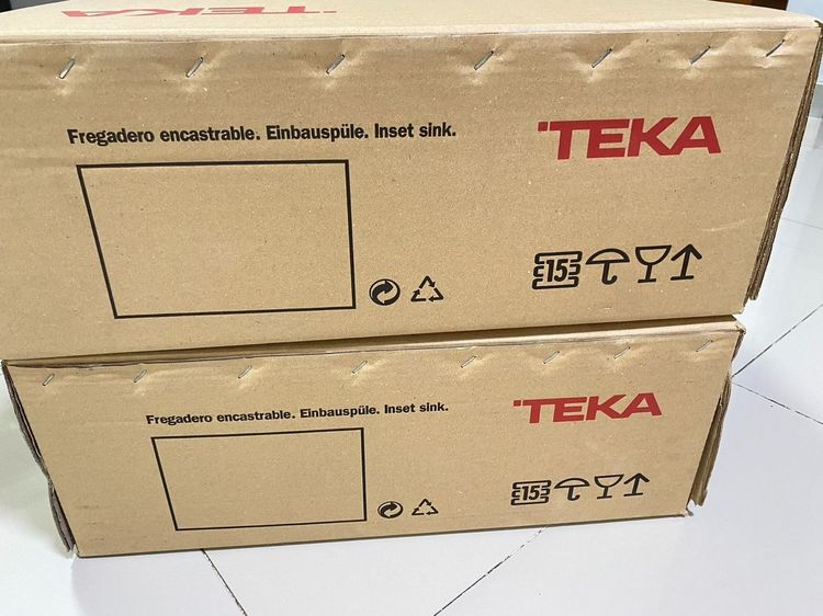 อ่างล้างจานสแตนเลส 1 หลุม TEKA ติดตั้งใต้ท๊อปเคาน์เตอร์ รุ่น BE 40.40 ของใหม่ รูปที่ 11