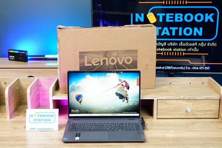 (ของใหม่)Lenovo IdeaPad Flex 5 i3-1215U Ram8 SSD512 จอใหญ่ 16.0 นิ้ว WUXGA IPS ทัชสกรีนหมุนจอ360องศามีปากกา สเปคดี เครื่องสวยพร้อมใช้งาน ขาย รูปที่ 2