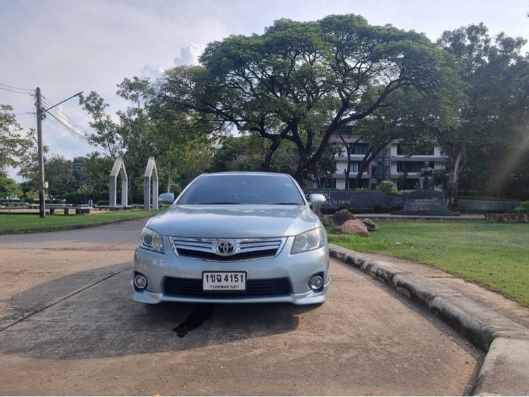 Toyota Camry 2009 2.4 Hybrid Sedan ไฮบริด ไม่ติดแก๊ส เกียร์อัตโนมัติ ฟ้า รูปที่ 2