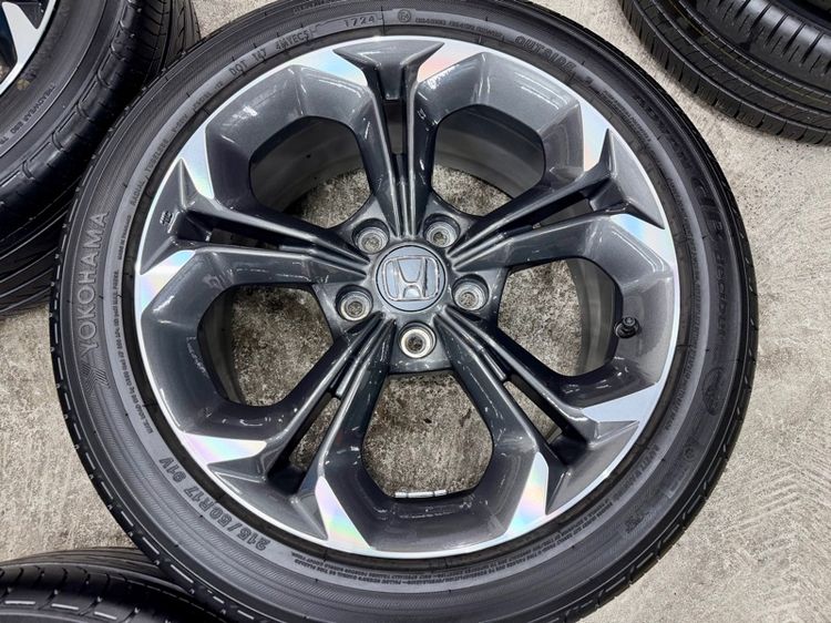 ล้อแม็ก HONDA CIVIC ขอบ 17” สภาพสวย ยาง YOKOHAMA 215-50R17 ปี 24 ดอกยางสวยพร้อมใช้งาน รูปที่ 6