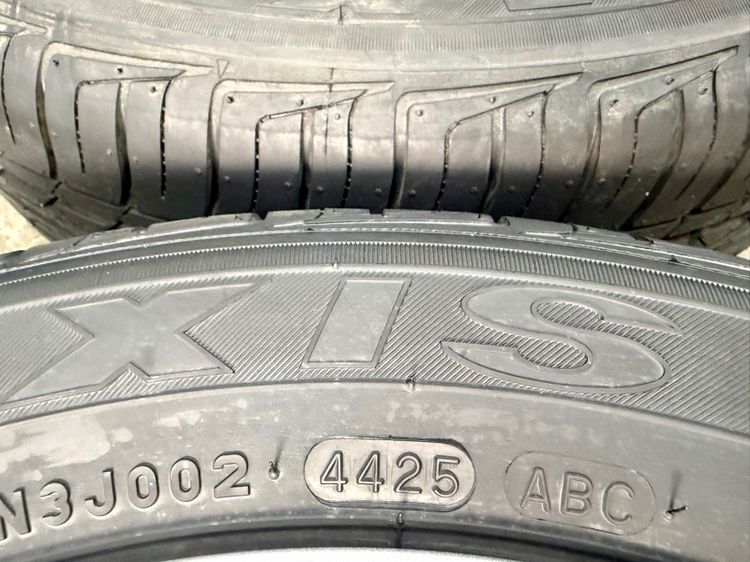 ล้อแม็ก HONDA CITY ขอบ 15” ถอดป้ายแดง ยาง MAXXIS 185-60R15 ปี 25 ตุ่มหน้ายางยังอยู่ครบ รูปที่ 9