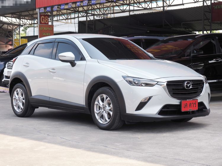 Mazda CX-3 2021 2.0 Base Plus Sedan เบนซิน ไม่ติดแก๊ส เกียร์อัตโนมัติ ขาว รูปที่ 3