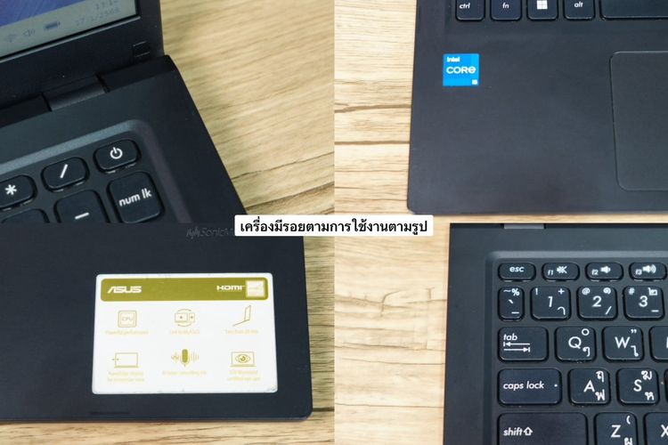 Asus Vivobook 15 i5-1135G7 Ram8 SSD512 15.6นิ้ว HD สเปคดีทำงานเก่ง จตอใหญ่มีแป้นตัวเลขแยก เครื่องพร้อมใช้งานเพียง 7,990.- รูปที่ 10