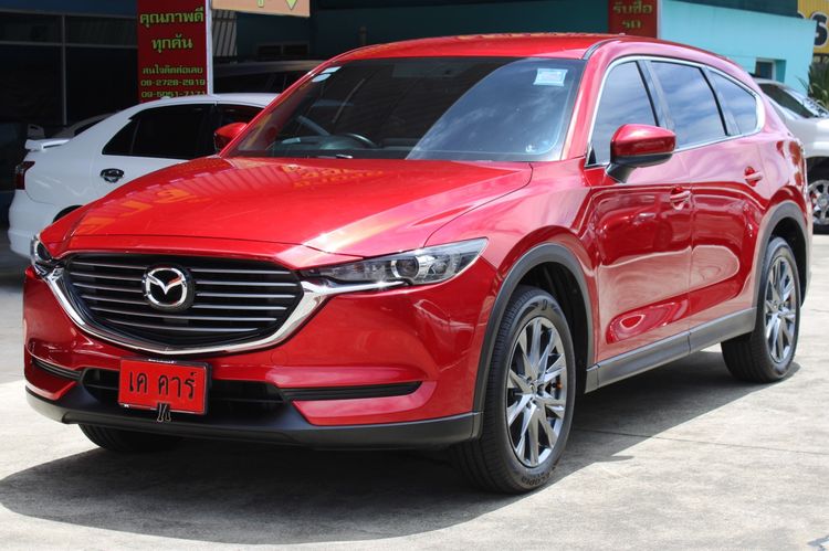 รถ Mazda CX-8 2.5 S สี แดง