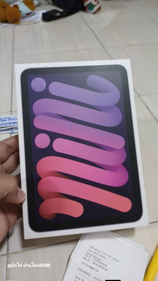 ส่งต่อครับ iPad Mini 6 ความจุ 64GBTH Wifi สี Purple สีม่วงสวย เครื่องเก่าของลูกสาว พอดี อัพใช้ รุ่นใหม่เลยปล่อยเครื่องเก่าครับ รูปที่ 4