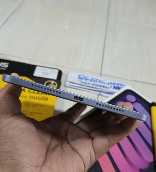 ส่งต่อครับ iPad Mini 6 ความจุ 64GBTH Wifi สี Purple สีม่วงสวย เครื่องเก่าของลูกสาว พอดี อัพใช้ รุ่นใหม่เลยปล่อยเครื่องเก่าครับ รูปที่ 14