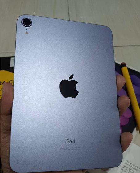 ส่งต่อครับ iPad Mini 6 ความจุ 64GBTH Wifi สี Purple สีม่วงสวย เครื่องเก่าของลูกสาว พอดี อัพใช้ รุ่นใหม่เลยปล่อยเครื่องเก่าครับ รูปที่ 9