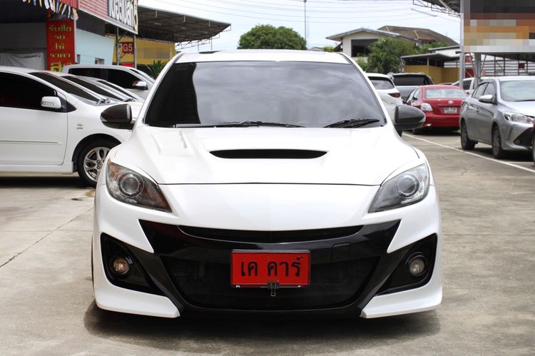 Mazda Mazda3 2013 2.0 Maxx Sports Sedan เบนซิน ไม่ติดแก๊ส เกียร์อัตโนมัติ ขาว รูปที่ 2