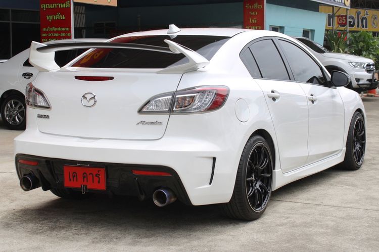Mazda Mazda3 2013 2.0 Maxx Sports Sedan เบนซิน ไม่ติดแก๊ส เกียร์อัตโนมัติ ขาว รูปที่ 4
