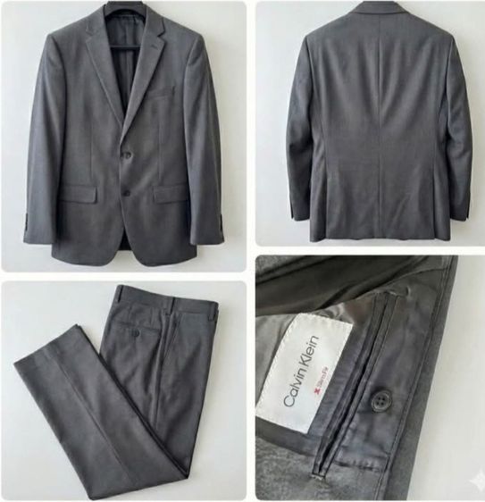 ชุดเสื้อสูทพร้อมกางเกงเข้าเซต รูปที่ 3