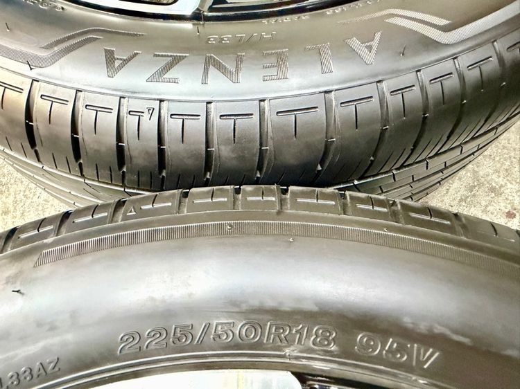 ล้อแม็ก HONDA HRV RS ขอบ 18” ถอดป้ายแดง ยาง BRIDGESTONE 225-50R18 ปี 25 ครีบหน้ายางยังอยู่ครบ รูปที่ 12