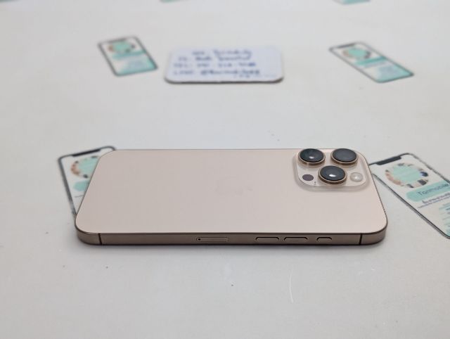 ขาย เทิร์น iPhone 16 Pro Max 256 Desert ศูนย์ไทย สภาพสวย อุปกรณ์ครบยกกล่อง สุขภาพแบต 100 ประกันยาว 9 เดือน เพียง 30,590 บาท ครับ  รูปที่ 5