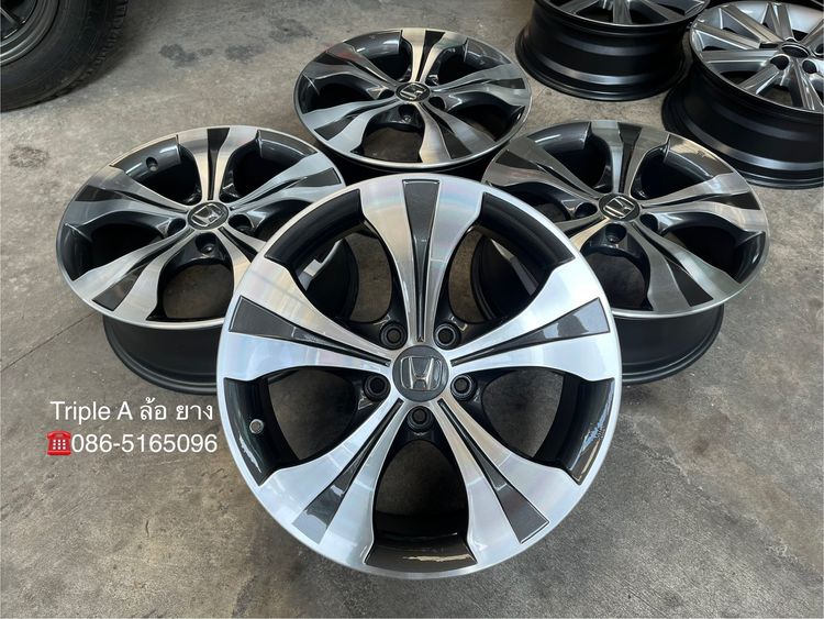อื่นๆ อะลูมิเนียมอัลลอย 18" ✨ล้อแม็ก 5รู114✨Honda CRV G4 ขอบ 18 สีเทาหน้าเงา💖สวยกริ๊บ💖