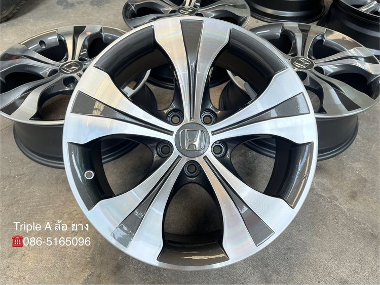 ✨ล้อแม็ก 5รู114✨Honda CRV G4 ขอบ 18 สีเทาหน้าเงา💖สวยกริ๊บ💖 รูปที่ 2