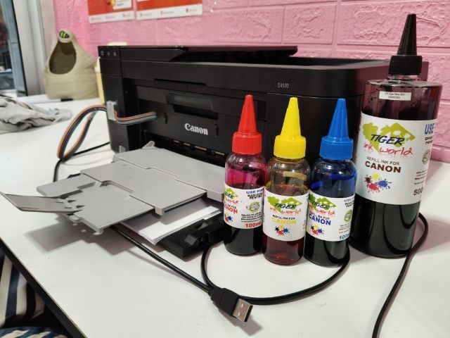 เครื่องปริ้นเตอร์ Canon PIXMA E4570 รูปที่ 4
