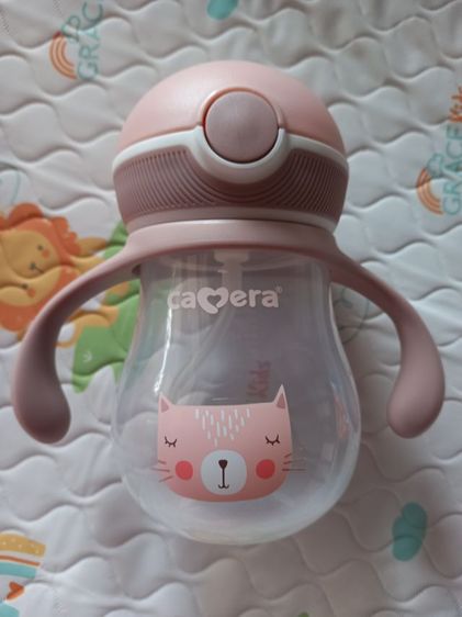 ขวดน้ำหัดดื่ม Camera ไม่มีกล่อง ใช้ครั้งเดียว สภาพดีมาก สีชมพูอ่อน รูปที่ 2
