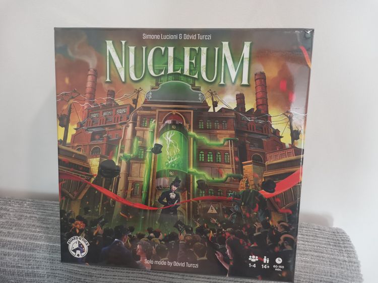 บอร์ดเกม Nucleum EN มือ1.5 ห่อกล่อง+การ์ด
