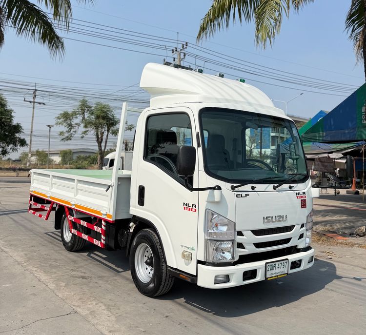 ถ ISUZU NLR 130 แรง ปี 2562 (4 ล้อไม่ติดเวลา) กะบะเหล็กเปิด 3 ด้าน  ยาว 3.50 ม. รูปที่ 2