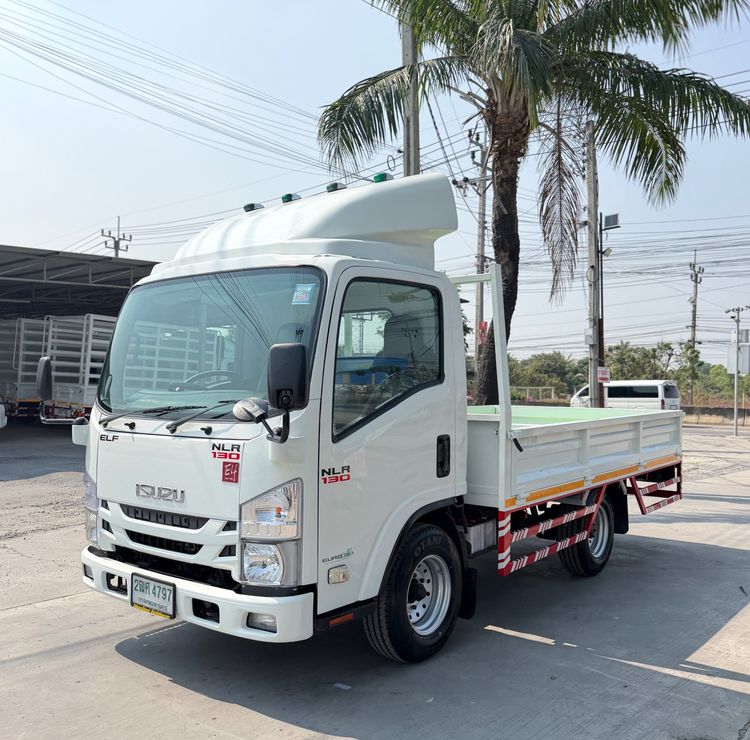 ถ ISUZU NLR 130 แรง ปี 2562 (4 ล้อไม่ติดเวลา) กะบะเหล็กเปิด 3 ด้าน  ยาว 3.50 ม. รูปที่ 3