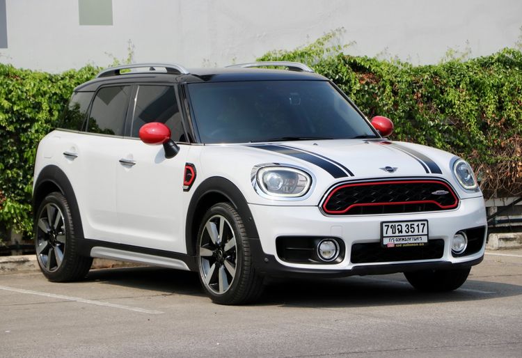 Mini COUNTRYMAN 2019 2.0 S Sedan เบนซิน ไม่ติดแก๊ส เกียร์อัตโนมัติ ขาว รูปที่ 2