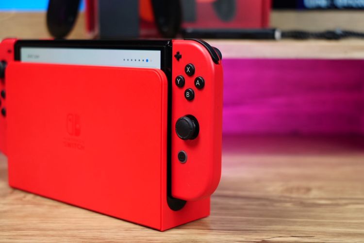 เครื่องเกมคอนโซล (Mario Red Edition) รุ่น Nintendo Switch OLED อุปกรณ์ครบกล่อง ขายเพียง 7,990.- เครื่องพร้อมใช้งาน รูปที่ 7