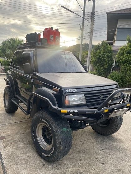 Suzuki Vitara 1993 1.6 4WD Utility-car เบนซิน LPG เกียร์ธรรมดา ดำ รูปที่ 2