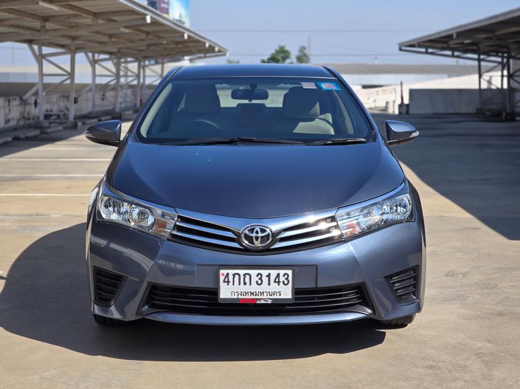 Toyota Altis 2014 1.8 E Sedan เบนซิน ไม่ติดแก๊ส เกียร์อัตโนมัติ เทา รูปที่ 2