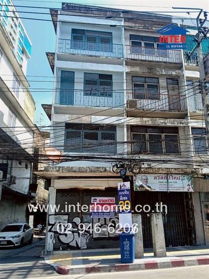 อาคารพาณิชย์ 4 ชั้น 13.2 ตร.ว. อาคารพาณิชย์ ซอยจรัญสนิทวงศ์28-4 ถนนจรัญสนิทวงศ์ ถนนพรานนก-พุทธมณฑลสาย4 เขตบางกอกน้อย กรุงเทพมหานคร