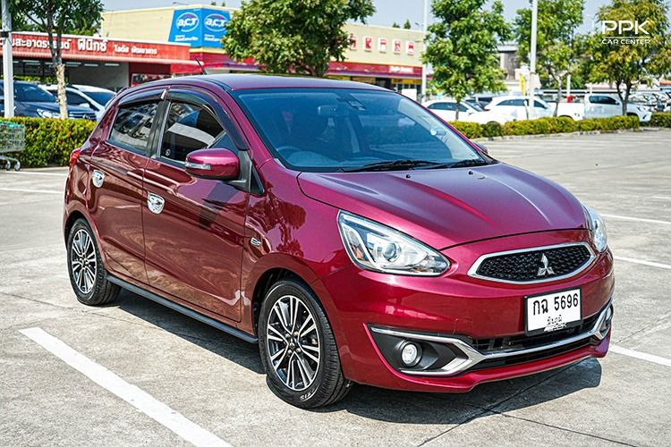 Mitsubishi Mirage 2017 1.2 GLS LTD Sedan เบนซิน ไม่ติดแก๊ส เกียร์อัตโนมัติ แดง รูปที่ 3