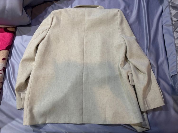Used malimays blazer (น้ำตาล) freesize ใส่ครั้งเดียวไม่มีตำหนิ  รูปที่ 3
