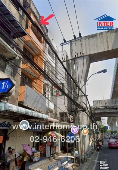อาคารพาณิชย์ 4 ชั้น 17 ตร.ว. อาคารพาณิชย์ ซอยจรัญสนิทวงศ์1-1 ถนนจรัญสนิทวงศ์ ถนนรัชดาภิเษก เขตบางกอกใหญ่ กรุงเทพมหานคร รูปที่ 4