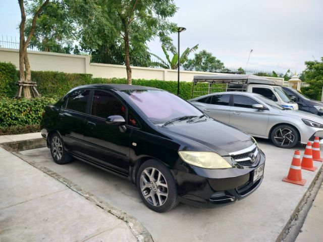 Honda City 2006 1.5 ZX SV VTEC Sedan เบนซิน ไม่ติดแก๊ส เกียร์อัตโนมัติ ดำ รูปที่ 3