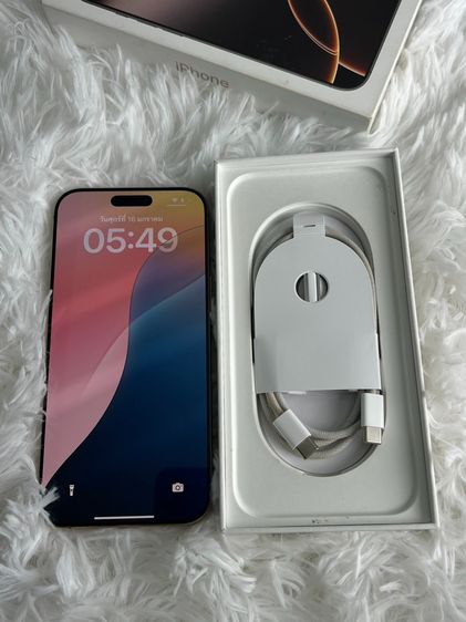 16 PM ความจุ 256 GB เบต้า 100 อุปกรณ์ครบกล่อง รูปที่ 6