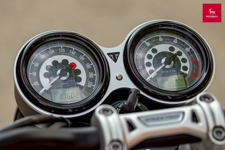 Triumph SpeedTwin1200 ปี2019 รถศูนย์ฯ สีเทา วิ่ง10,000km. รูปที่ 6