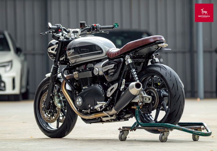 Triumph SpeedTwin1200 ปี2019 รถศูนย์ฯ สีเทา วิ่ง10,000km. รูปที่ 5