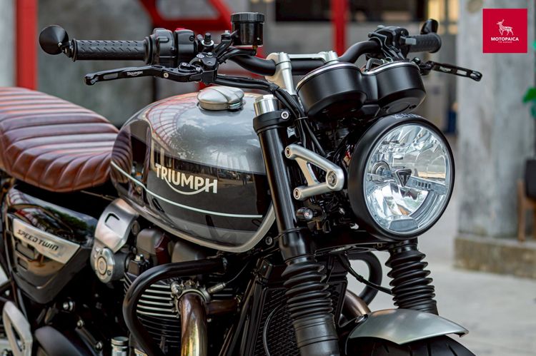 Triumph SpeedTwin1200 ปี2019 รถศูนย์ฯ สีเทา วิ่ง10,000km. รูปที่ 15