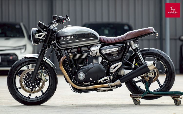 Triumph SpeedTwin1200 ปี2019 รถศูนย์ฯ สีเทา วิ่ง10,000km. รูปที่ 4
