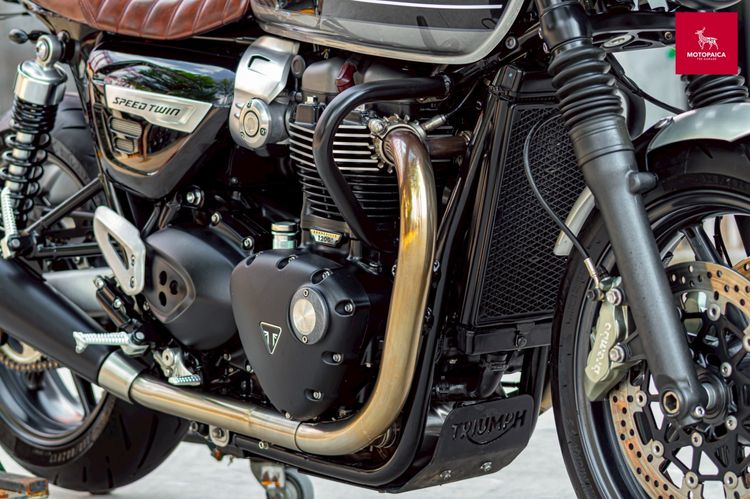 Triumph SpeedTwin1200 ปี2019 รถศูนย์ฯ สีเทา วิ่ง10,000km. รูปที่ 8