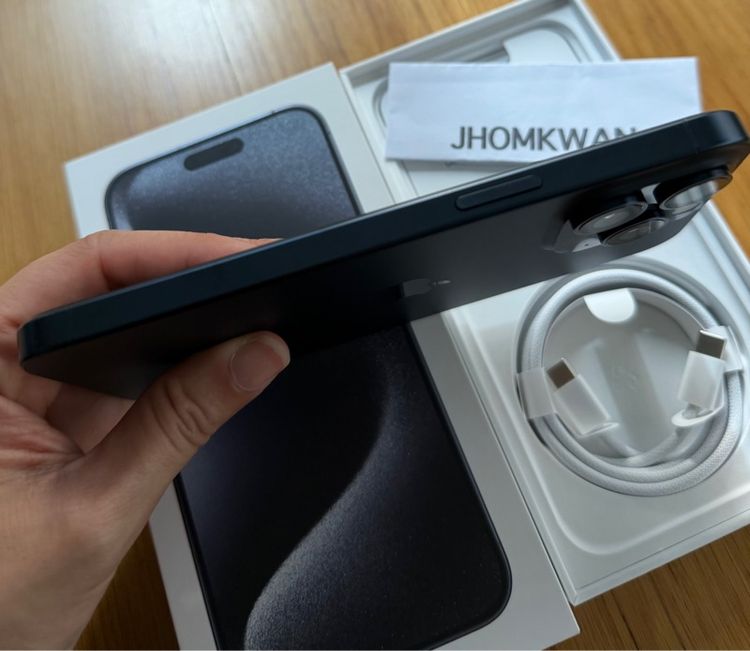 I Phone15 ProMax 256GB BlueTitanium รูปที่ 5
