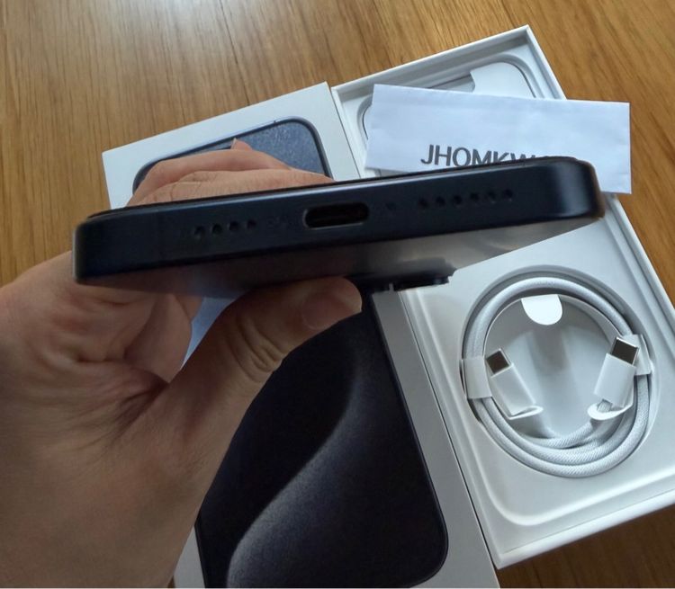 I Phone15 ProMax 256GB BlueTitanium รูปที่ 4