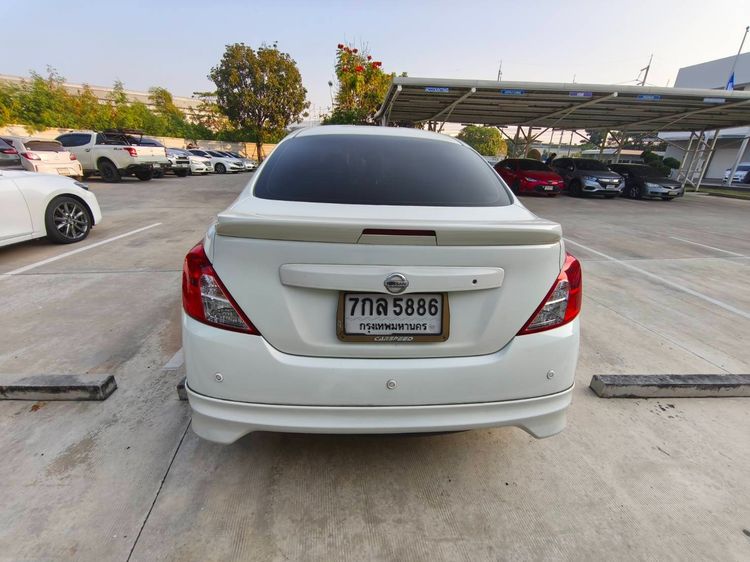 Nissan Almera 2018 1.2 V Sportech Sedan เบนซิน ไม่ติดแก๊ส เกียร์อัตโนมัติ ขาว รูปที่ 2