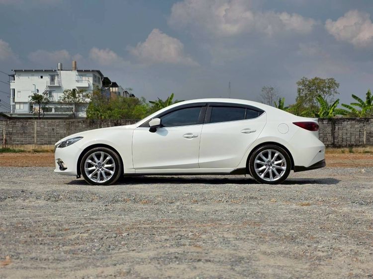 Mazda Mazda3 2016 2.0 S Sedan เบนซิน ไม่ติดแก๊ส เกียร์อัตโนมัติ ขาว รูปที่ 3